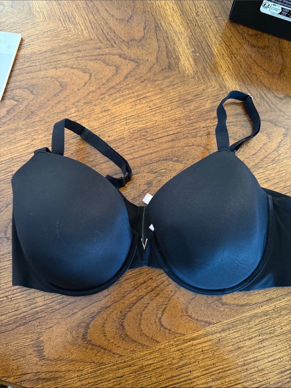 Victorias Secret Black T-Shirt Bra Unlined